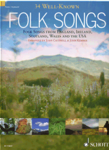 Cover image: 34 Well-known Folk Songs