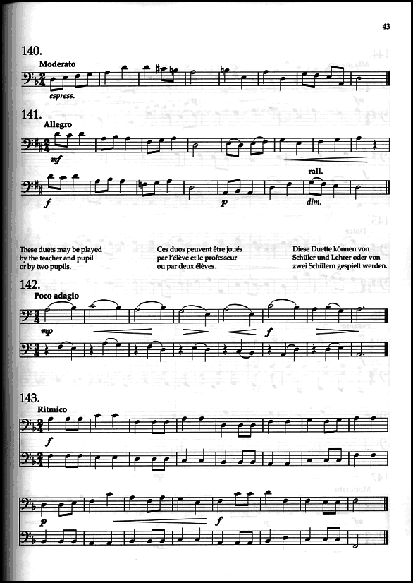 Cello Sight-Reading 1 by John Kember