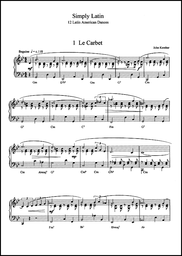 A sample page from Simply Latin
